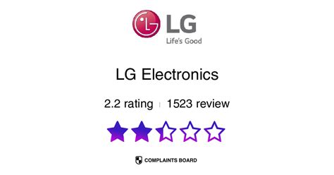 LG Electronics Reviews .